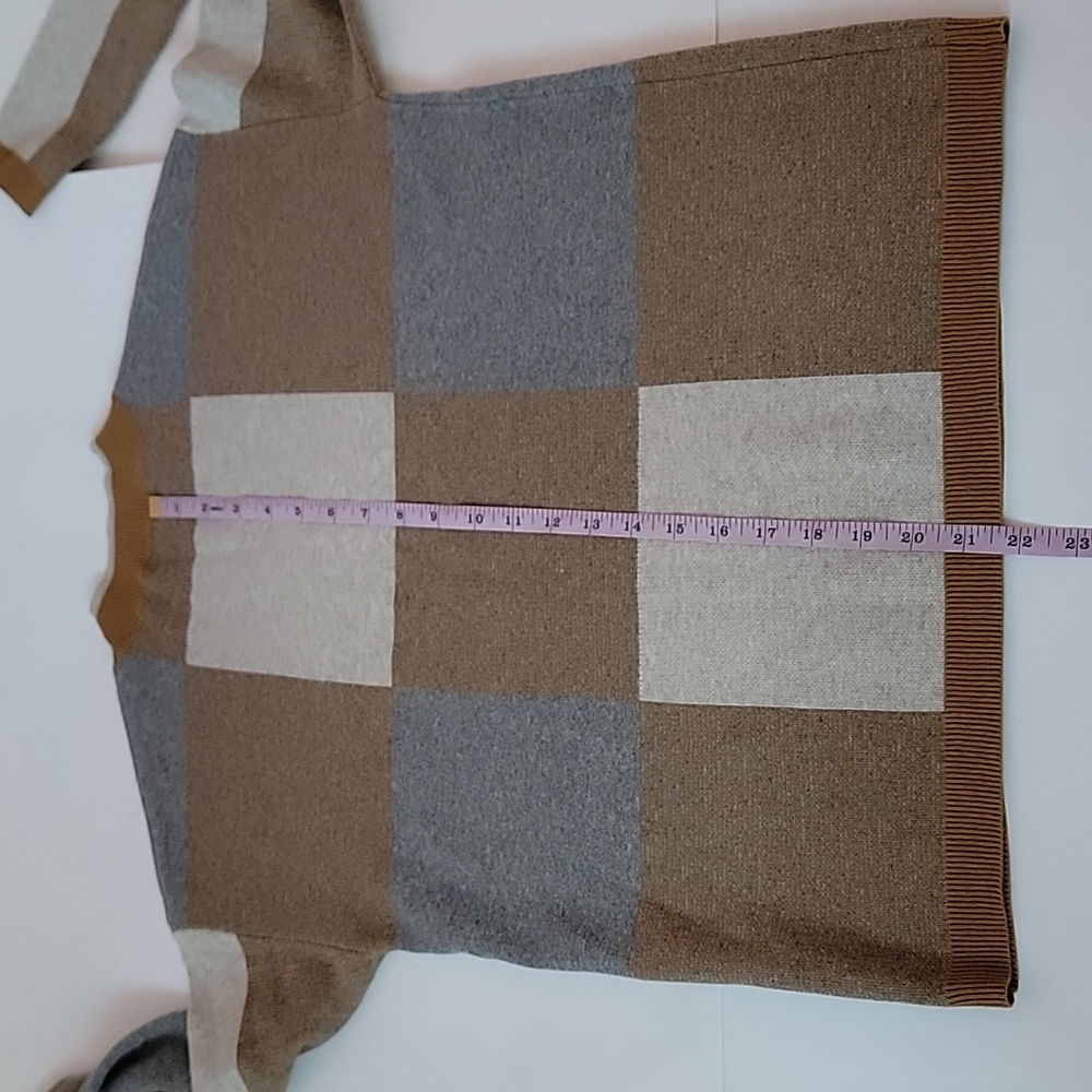 Roolee Pando Grove Golden colorblock sweater/ M. - Picture 7 of 9